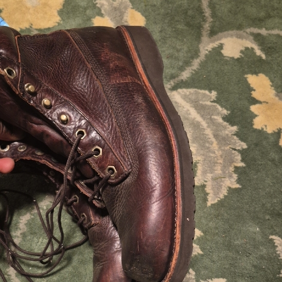 Chippewa Dark Brown Leather Boots - Picture 5 of 7